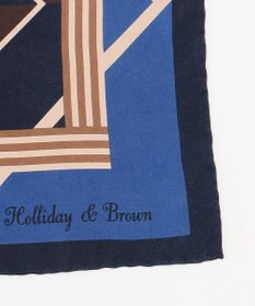 JOSEPH ABBOUD 【イタリア製】ランダムスクエア スカーフ