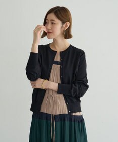 YECCA VECCA 【UVカット】クルーネックカーディガン