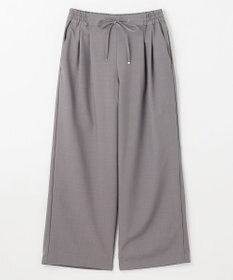 ANY 【ウエストゴム】イージーケアライトストレッチワイドパンツ