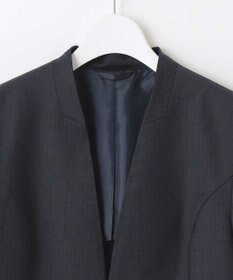 J.PRESS LADIES 【セットアップ対応】BAHARIYE ノーカラー ジャケット