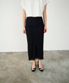 GRACE CONTINENTAL ラッセルメッシュスカート