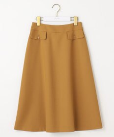 ANY SIS 【洗える】フラップポイントフレア スカート