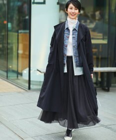 23区 S 【WEB限定/洗える】エアリーチュール スカート