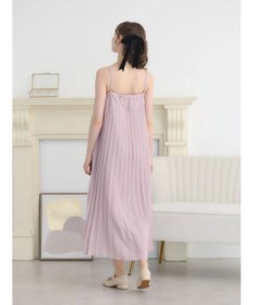 earth music&ecology ＳＥＴ２点　オーガンジー刺繍＋プリーツワンピース