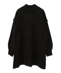 Green Parks ケーブルドッキングニットチュニック