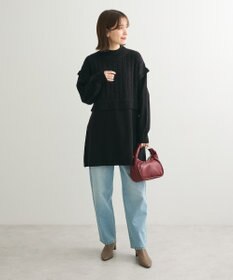 Green Parks ケーブルドッキングニットチュニック