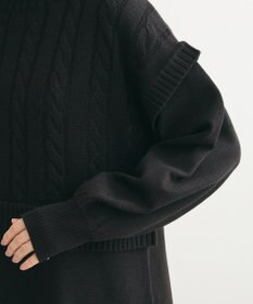 Green Parks ケーブルドッキングニットチュニック