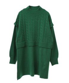 Green Parks ケーブルドッキングニットチュニック