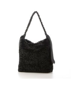 UNBILLION カシュカシュ cachecache / 下がりグログランボアトートバッグ