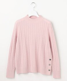 J.PRESS LADIES L WOOL BLEND AIR ハイネック ニット
