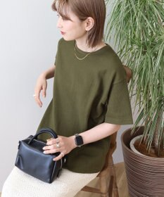 AMERICAN HOLIC ワッフル半袖プルオーバー