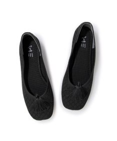 ing <ing>【サステナブル】２WAYスクエアトゥニットパンプス