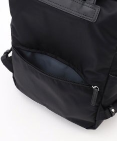 Y'SACCS NEWナイロン×レザーコンビシリーズ　前ポケットラージリュックサック