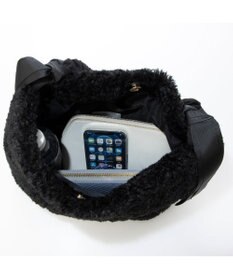 UNBILLION カシュカシュ cachecache / 下がりグログランボアトートバッグ