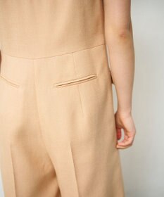 GRACE CONTINENTAL リネンタッチビスチェサロペ