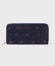 Paul Smith カラードゥードゥル ラウンドジップ 長財布
