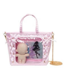 WEGO 【痛バ＆推し活グッズ】レースアップミニぬいショルダー