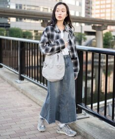 WEGO ナイロン巾着ショルダー