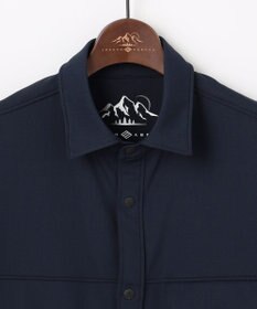 JOSEPH ABBOUD MOUNTAIN 【UVカット/接触冷感】SOLAMENT トリコットメッシュ 半袖 シャツ