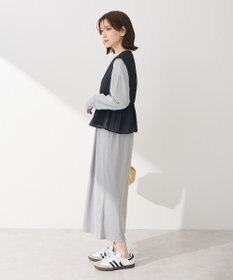 Green Parks ＳＥＴ２点シアーナイロンベスト＋リブワンピース