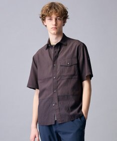 JOSEPH ABBOUD MOUNTAIN 【日本素材/軽量/オーガニックコットンブレンド】チェックコンビ アウトドア シャツ