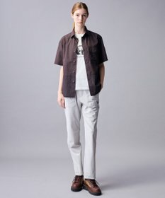 JOSEPH ABBOUD MOUNTAIN 【日本素材/軽量/オーガニックコットンブレンド】チェックコンビ アウトドア シャツ