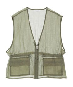 Green Parks ＳＥＴ２点シアーナイロンベスト＋リブワンピース