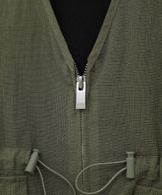 Green Parks ＳＥＴ２点シアーナイロンベスト＋リブワンピース