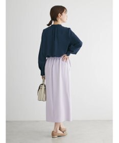 Green Parks 〈選べるきれシル〉Ｉラインロング丈スカート