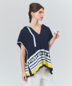 GRACE CONTINENTAL パイルポンチョフーディ