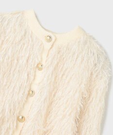 GRACE CONTINENTAL フリンジニットカーディガン