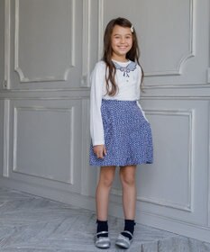 組曲 KIDS 【150-160㎝】トロンプルイユロン Tシャツ