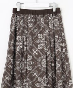 自由区 ロータスタイルプリント スカート