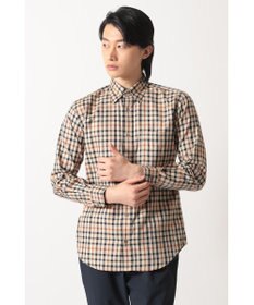 DAKS コットン 隠しボタンダウンシャツ