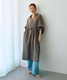 YECCA VECCA 【UVカット】2way袖バルーンワンピース