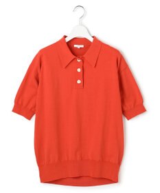 23区 L 【R(アール)】アイスニット 襟付きデザイン トップス