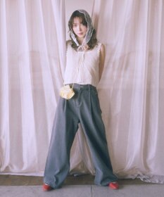 earth music&ecology ドットレースバブーシュカ