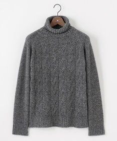 JOSEPH ABBOUD 【インポート素材/ソフトな肌触り/軽量】MOUSSE タートルネックニット