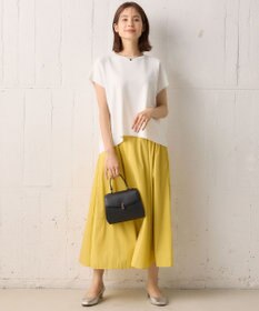 組曲 L 【WEB限定】Tシャツライク サマーニット