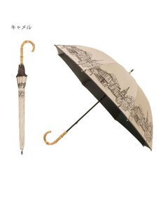 MOONBAT 【遮光100%】SOLFEGE MODE  晴雨兼用 長傘 日傘 街並プリント