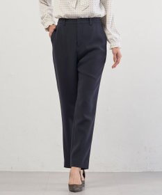 J.PRESS LADIES 【セットアップ対応】セラテリーダブルクロス テーパード パンツ ネイビー系