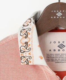JOSEPH ABBOUD 【愛されて20年！オーガニックコットン使用】 バンダナプリント ダディ ポロシャツ