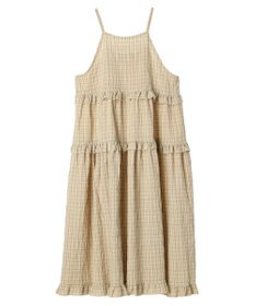 Green Parks ・Ｐｅｔｉｔ　Ｆｌｅｕｒ　チェックティアードキャミワンピ