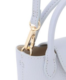 TOCCA 【八木アリサさん着用】PETAL SILHOUETTE LEATHER POCHETTE ポシェット