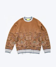 COQ FOREST MEMORY 花柄プルオーバーニット