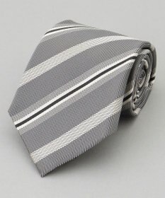 GOTAIRIKU  GOTAIRIKU別注【日本製】シルク ネクタイ_レジメンタル柄