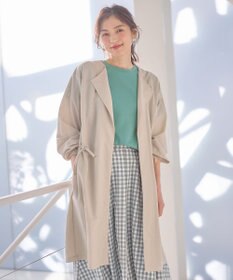 ANY 【洗濯機可/UVケア/接触冷感】ドロストピケカーディガン