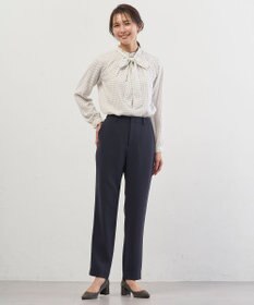 J.PRESS LADIES 【セットアップ対応】セラテリーダブルクロス テーパード パンツ
