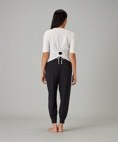 Chacott シアーワッフルハーフスリーブTシャツ