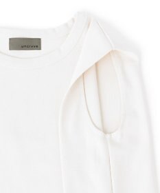 uncrave ダブルフェイスジャージー ノースリーブカットソー
